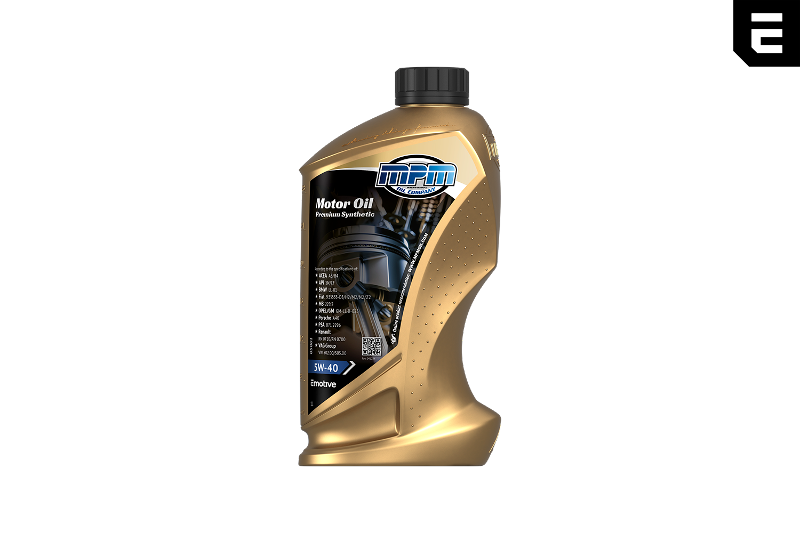 Моторна олива MPM Premium Synthetic 5W-40 1л.  MPM 05001